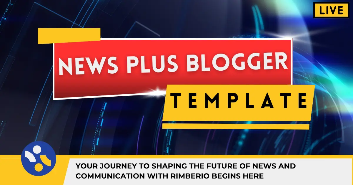 news plus blogger template