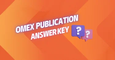 omex publication answer key