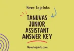 tanuvas junior assistant answer key