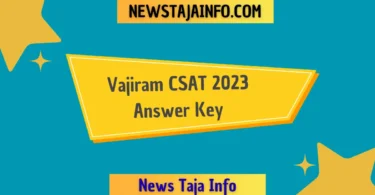 vajiram csat 2023 answer key